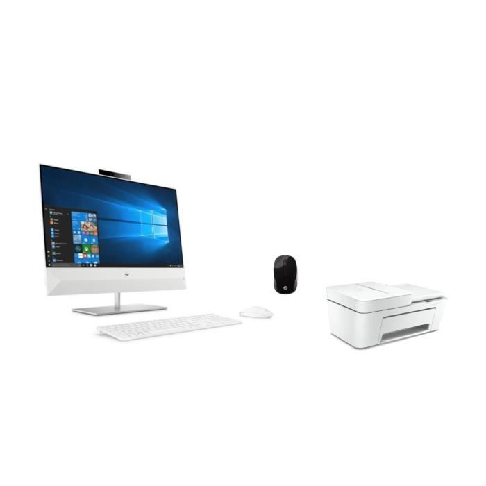 Pack Hp Pc All In One 24 Xa0118nf 24 Fhd I5 9400t Ram 8go Stockage 512go Ssd Win10 Souris Imprimante Prix Pas Cher Cdiscount