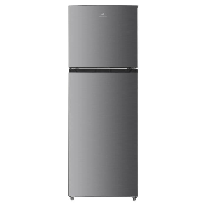 Réfrigérateur congélateur haut CONTINENTAL EDISON CEF2D334NFS - total No Frost - Classe E - moteur inverter - 334L -L60xH170cm Inox