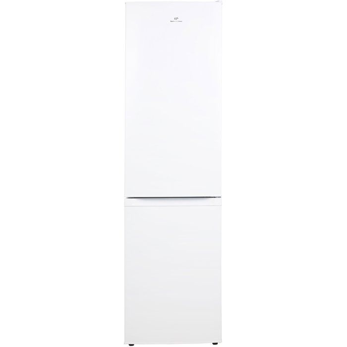 Réfrigérateur combiné CONTINENTAL EDISON - CEFC225NFW - 225L -Total No Frost (Sans givre) - Classe E - L485 x P60 x H175 cm - Blanc