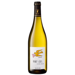 VIN BLANC L'envol Pinot Gris Les Frères Couillaud IGP Val de Loire - Vin blanc de la Loire