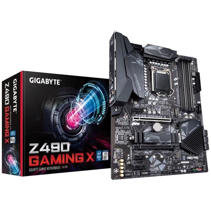 GIGABYTE Carte mère ATX Socket 1200 Intel Z490 Express 4x DDR4