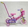 Vélo Eva MINNIE 10'' - Pour Enfant 2/3 ans - Pignon Fixe - Frein Caliper - Rose et Violet-0