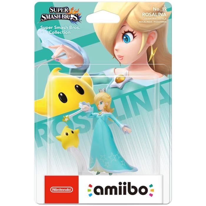 Figurine Nintendo Amiibo Harmonie No. 19 Rosalina Collection Super Smash Bros - vue 2