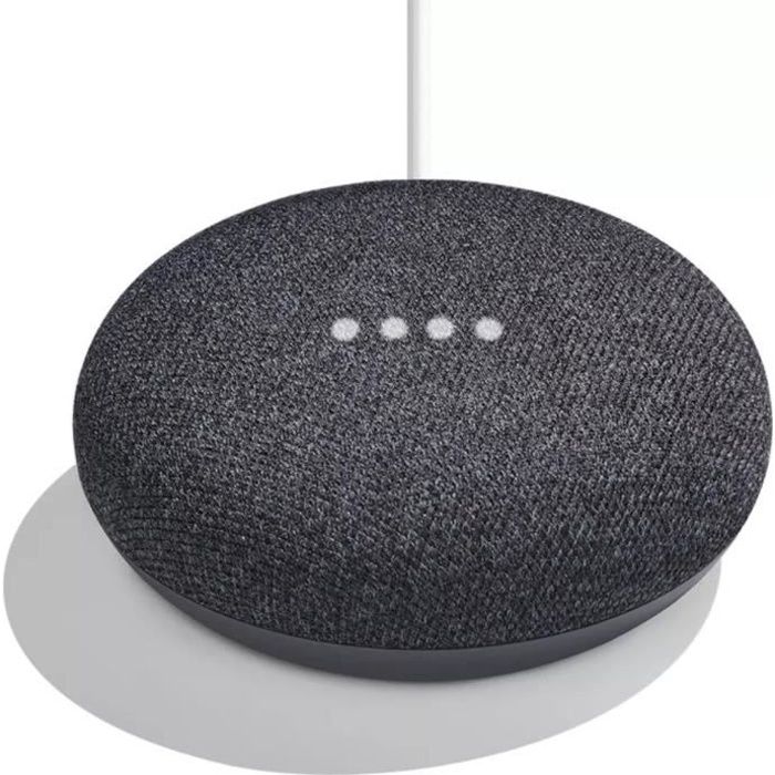 Haut-parleur intelligent - GOOGLE - Google Home Mini - Noir