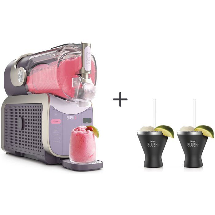 Machine à granités et cocktails glacés 3 7L + 2 Verres à cocktail - SLUSHi XL FS601EUPK NINJA