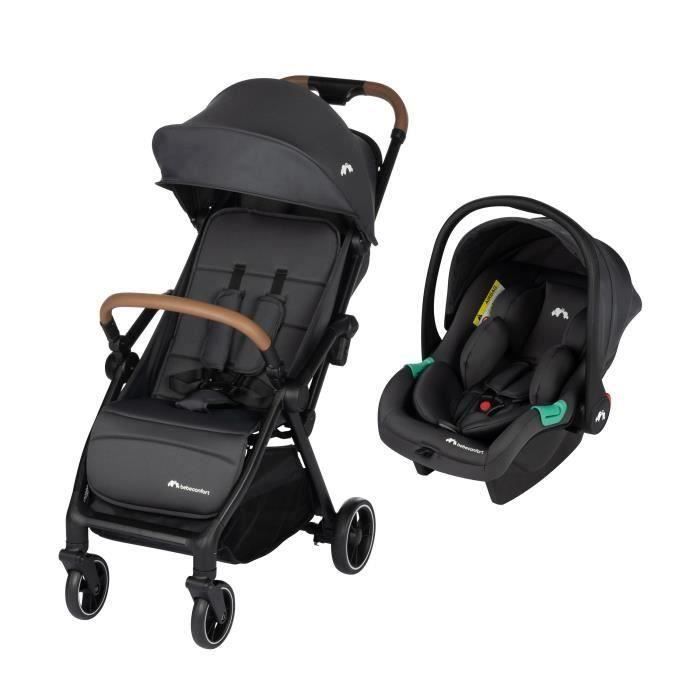 BEBECONFORT Sunlite Duo Poussette ultra compacte confortable et lègère dès la naissance jusquà 0 à 22 kg Mineral