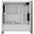 Corsair Boîtier PC 4000D Airflow Blanc + Alimentation PC RM850 blanc 850W-4