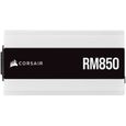 Corsair Boîtier PC 4000D Airflow Blanc + Alimentation PC RM850 blanc 850W-5