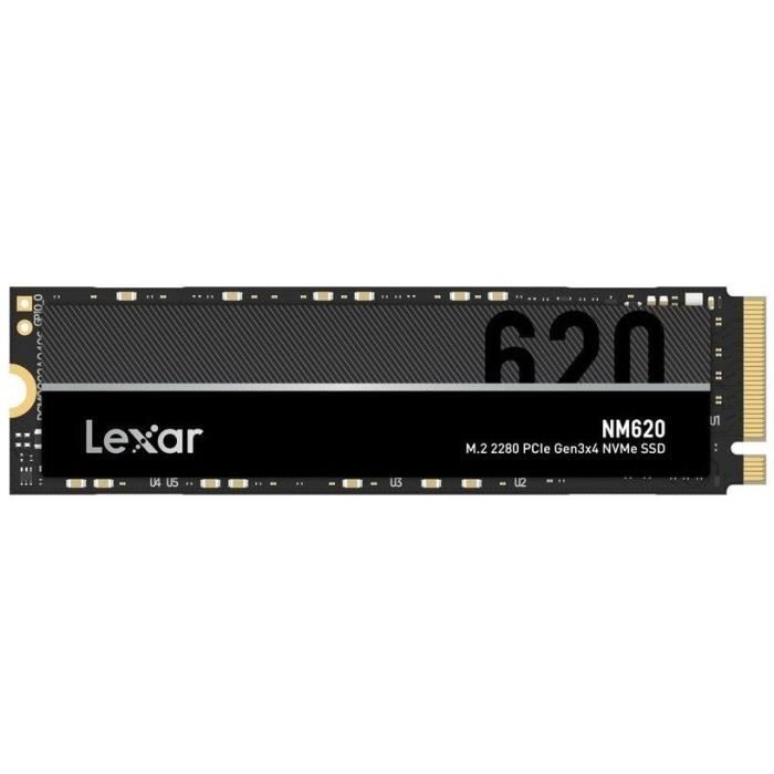 Disque SSD Interne – LEXAR – NM620 – 1To – NVMe –  (LNM620X001TRNNNG)