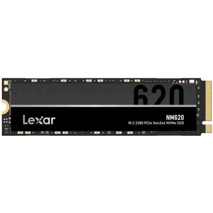 Disque SSD Interne – LEXAR – NM620 – 2To – NVMe –  (LNM620X002TRNNNG)