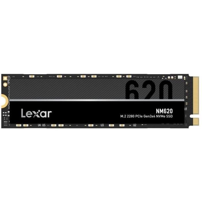 Disque SSD Interne – LEXAR – NM620 – 512Go – NVMe –  (LNM620X512GRNNNG)