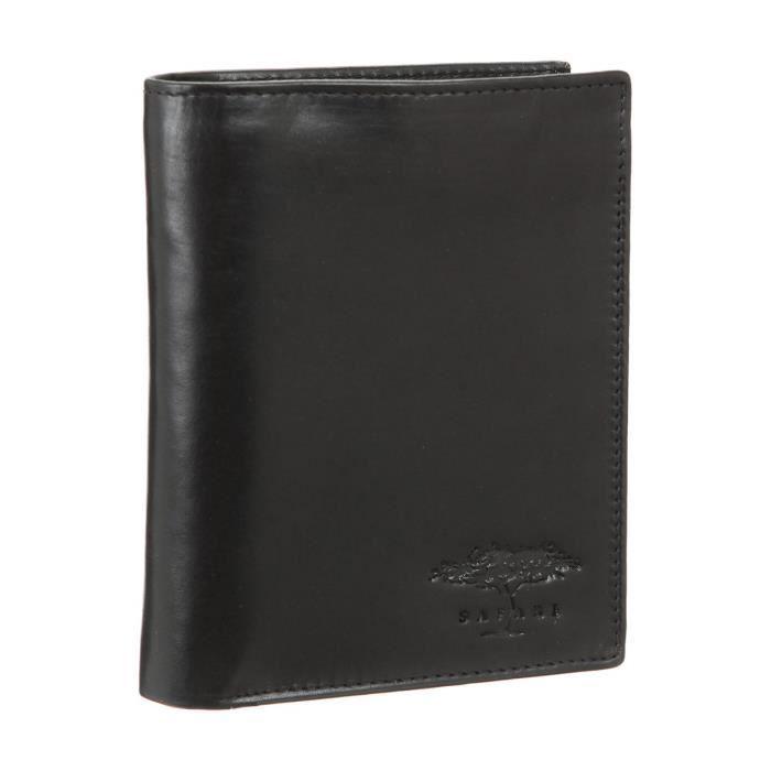 Portefeuille Trois Volets EXSOOTTI Cuir Crocodile Noir Véritable – Neuf, Fait Main Thaïlande
