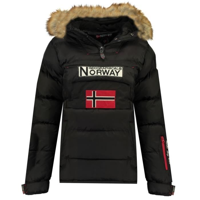 GEOGRAPHICAL NORWAY Doudoune Bianca 068 - Femme - Noir - Cdiscount Sport