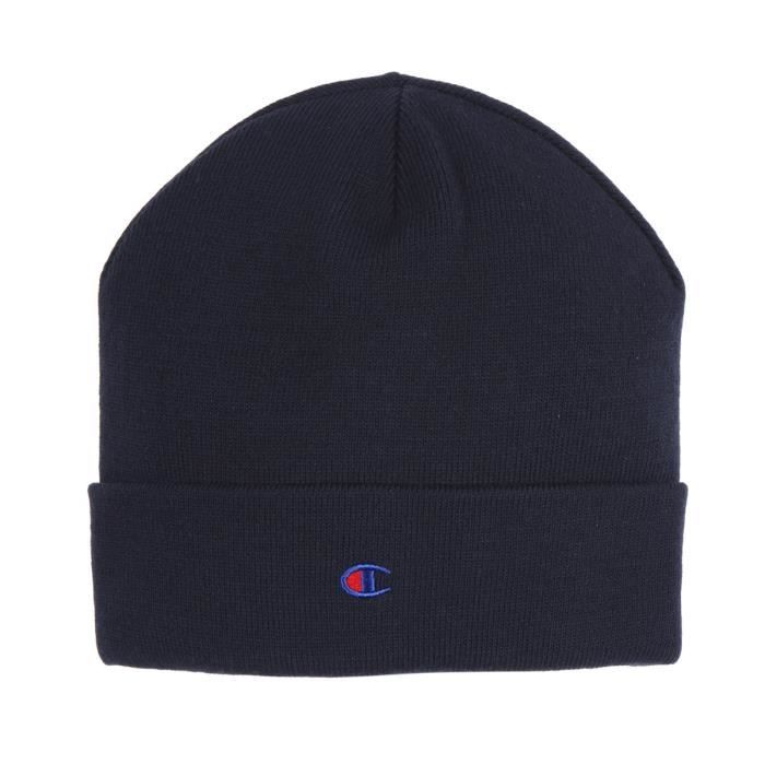 CHAMPION Bonnet Bleu marine et rouge Cdiscount Pr t Porter