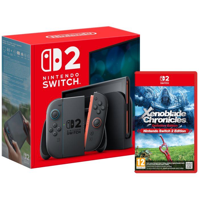 Pack Nintendo : Console Nintendo Switch 2 (Batterie remplaçable) + Xenoblade Chronicles: Definitive Edition