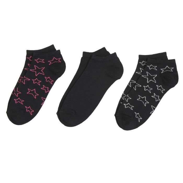 chaussettes sneakers femme