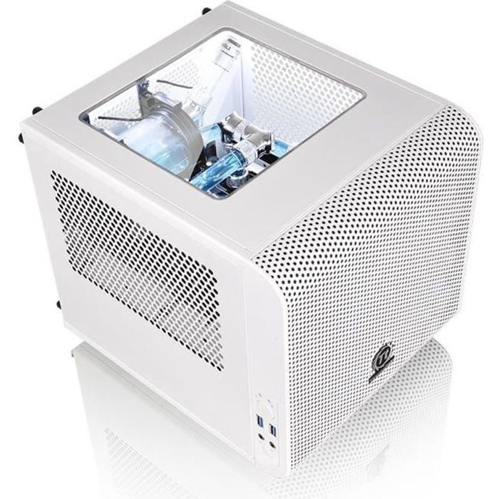 Thermaltake Core V1 Snow Edition Cube Neuf - vue 2