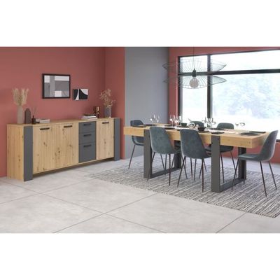 PARISOT Ensemble enfilade + table
