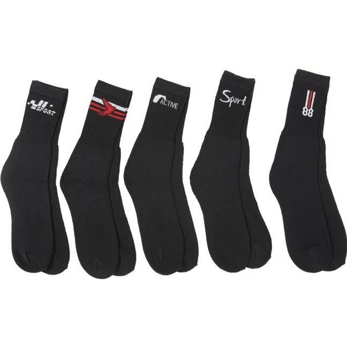 lot de 10 paires de chaussette de tennis