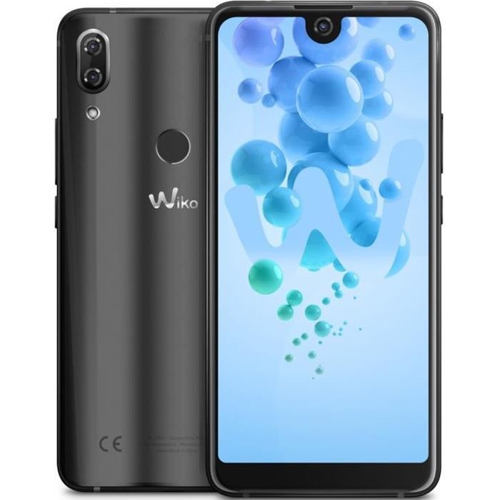 Vente T&eacute;l&eacute;phone portable WIKO View 2 Pro Anthracite 64 Go pas cher