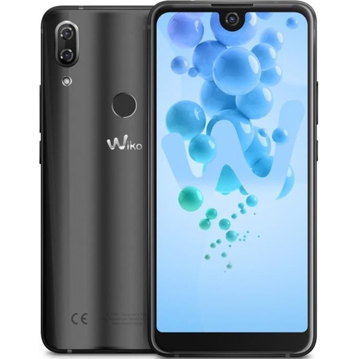Vente Téléphone portable WIKO View 2 Pro Anthracite 64 Go pas cher Vente Téléphone portable WIKO View 2 Pro Anthracite 64 Go pas cher