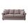 CANAPÉ - SOFA - DIVAN AUGUSTE Canapé droit fixe 3 places - Tissu lin tau CANAPÉ - SOFA - DIVAN AUGUSTE Canapé droit fixe 3 places - Tissu lin tau