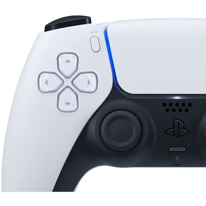 Pack playstation : manette ps5 dualsense blanche/white + figurine