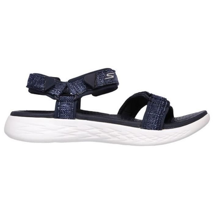 sandale skechers bleu