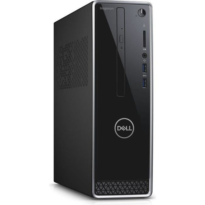 Ordinateur de bureau Unité Centrale Gamer - DELL Inspiron DT 3471 - Intel Core i3-9100 - RAM 8Go - Disque Dur 1To HDD + 256Go SSD - Windows 10 pas cher Ordinateur de bureau Unité Centrale Gamer - DELL Inspiron DT 3471 - Intel Core i3-9100 - RAM 8Go - Disque Dur 1To HDD + 256Go SSD - Windows 10 pas cher