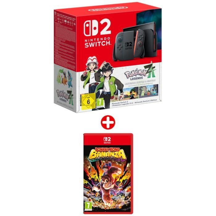 Console Nintendo Switch 2 • & + Légendes Pokémon: Z A Code - vue 4