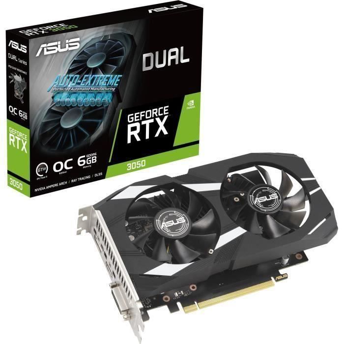 ASUS Carte graphique GeForce RTX 3050 OC Edition 6GB GDDR6 - vue 9