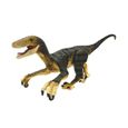 Dinosaure de simulation télécommandé - LEXIBOOK - Velociraptor 45 cm - Mouvements articulés - Effets lumineux - Sons de rugissement-2