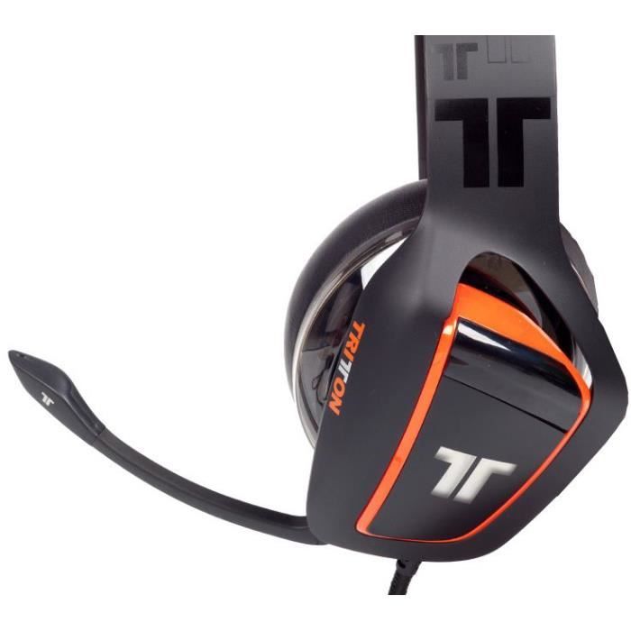 Casque gaming TRITTON ARK Elite 7.1 noir - PS4, Mac et PC