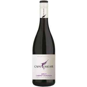 VIN ROUGE Cape Dream 2021 Merlot Cabernet - Vin rouge d'Afri