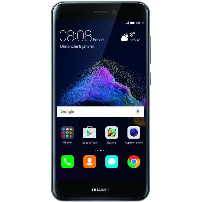 Vente T&eacute;l&eacute;phone portable Huawei P8 Lite 2017 Noir pas cher