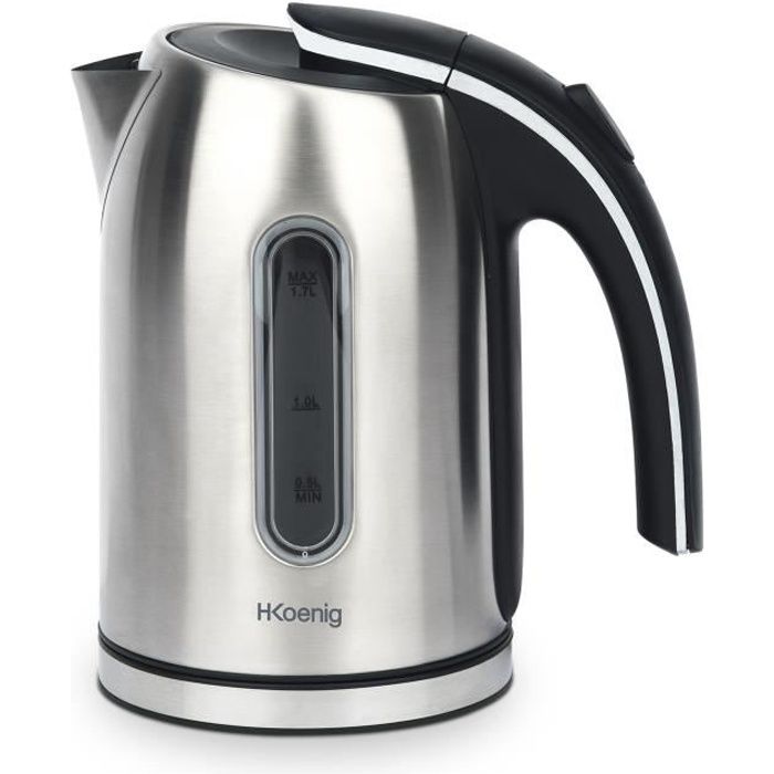 Bouilloire électrique H.KOENIG BO12 1 2 Inox - vue 4