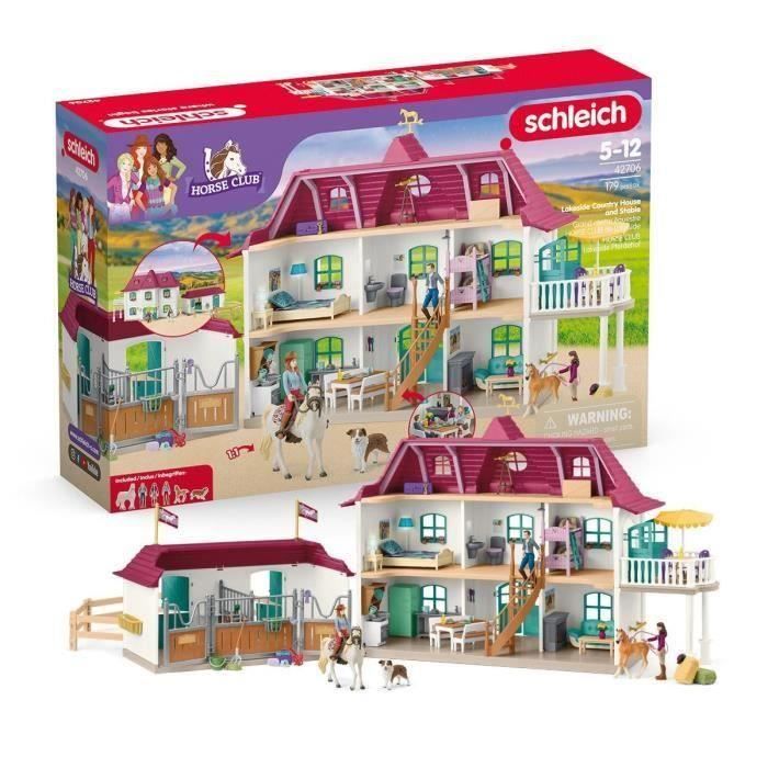 Coffret Grand centre équestre de Lakeside SCHLEICH 42706 Horse Club Dès 4 ans