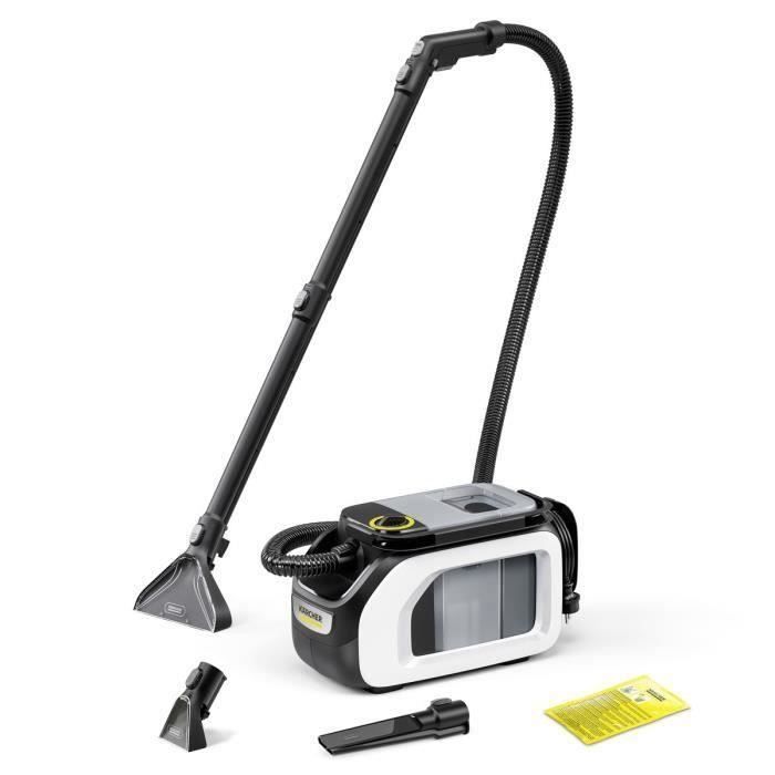 Nettoyeur Détacheur KARCHER SE 3 Compact Floor - Nettoyage en profondeur - 500W - Réservoir 1 7L - Accessoires inclus