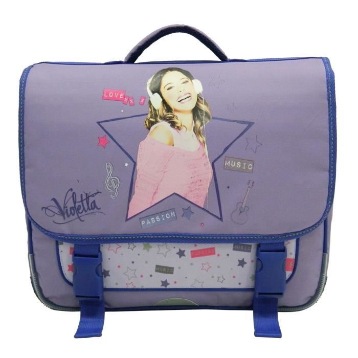 VIOLETTA Cartable Enfant Fille Violet Cdiscount