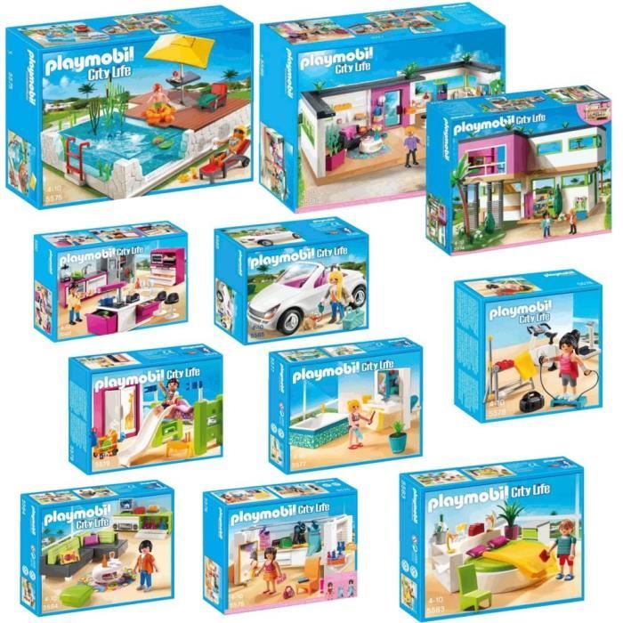 maison moderne playmobil 5574