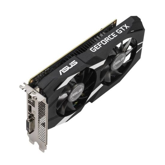 ASUS Carte graphique GeForce GTX 1650 4 Go DUAL OC DUAL GTX1650 O4G Cdiscount Informatique