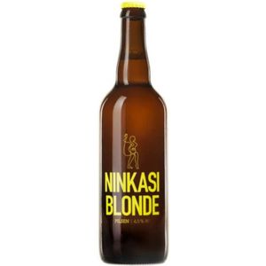 BIERE NINKASI Bière Blonde - 75 cl - 4,5 %