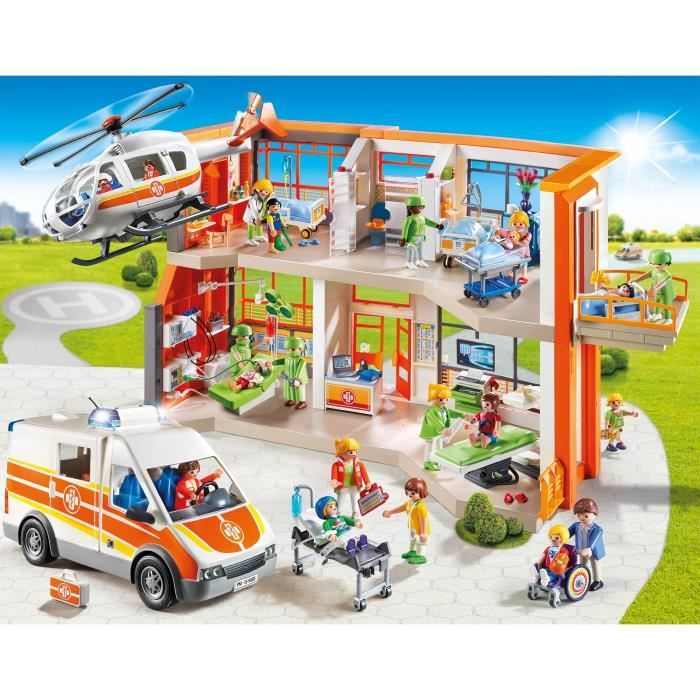 Hopital pediatrique playmobil deals