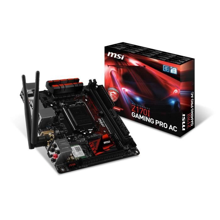 MSI carte mère Z170I GAMING PRO AC - Msi