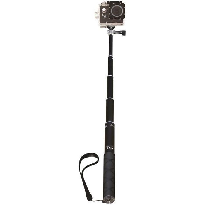 Perche Tige à Selfie TNB Mini - Compatible avec toutes les caméras - 83g - 500g