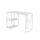 Plateau bureau verre trempe