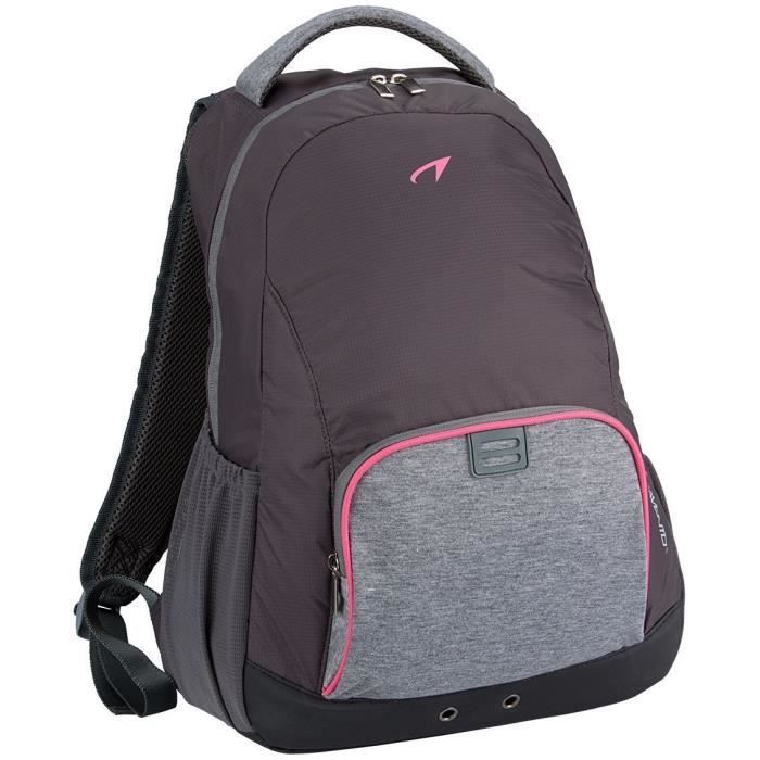 AVENTO Sac à dos de sport - Femme Marron et gris - Cdiscount Bagagerie -  Maroquinerie