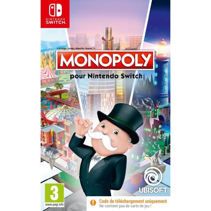 Ubisoft Monopoly Jeu Switch (Code De Téléchargement)