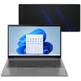 PACK PC Portable Ultrabook LENOVO IdeaPad 3 15ITL6 - 15,6'' FHD - Core i3-1115G4 - RAM 8Go - 512 Go SSD - Win 11 - AZERTY + Tapis XL-0