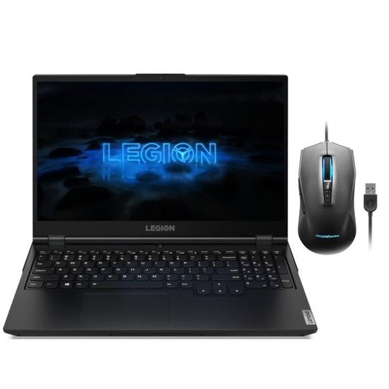 PC Portable Gamer - LENOVO Legion 5 15IMH05H - 15,6'' FHD 120Hz - i5-10300H - RAM 8Go - 512Go SSD - RTX 2060 6Go - W10 + Souris M100